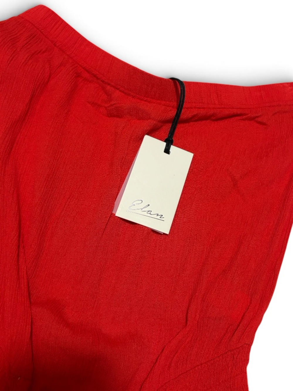 Elan NWT Red Strapless Wide Leg Jumpsuit Size Small - Picture 4 of 7